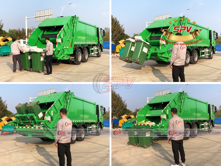 20 CBM Garbage Compactor Truck IVECO - Lifting 240 L 20 CBM Garbage Compactor Truck IVECO - Lifting 240 L